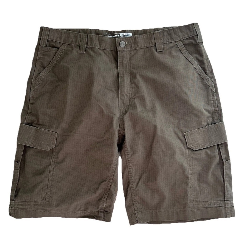 Carhartt Rugged Flex Relaxed Fit Ripstop Cargo Work Shorts Men Sz 40 (measure 39